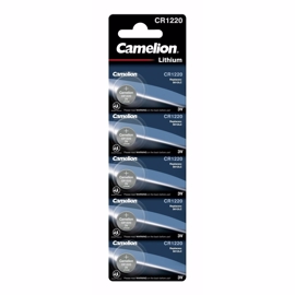 CR1220 Camelion 3V litiumbatterier 5-pack