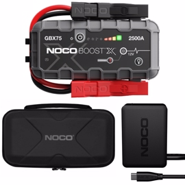 Noco Genius GBX75 Boost X Jumpstart + GBC103 & U65 Laddare