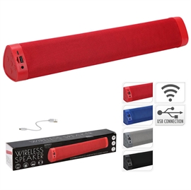 Trådlös högtalare med Bluetooth Röd