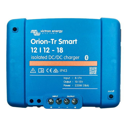 Victron Orion-TR Smart DC/DC-laddare 12v-12v 18A (12,2v utgång)