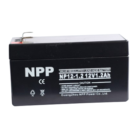 12 volts blybatteri 1,2Ah CP1212