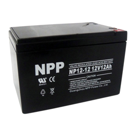 12 volts blybatteri 1,2Ah CP1212
