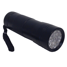 UV RAV ficklampa 9 LED