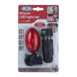 LED-baklykta för cykel med 5 lysdioder