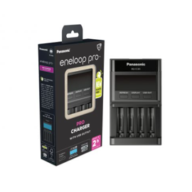 Batteriladdare Panasonic Eneloop Pro BQ-CC65E (4 AA- / AAA-batterier)