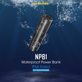 Nitecore NPB1 vattentät Powerbank