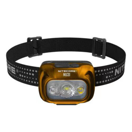 Nitecore NU31 550 lumen Uppladdningsbar pannlampa Orange