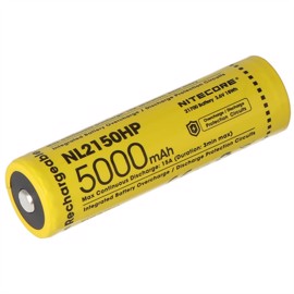 Nitecore NL2150HP 21700 5000 mAh litiumbatteri (15A)