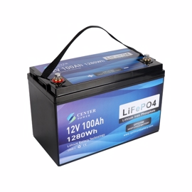 Center Power Lithium batteri 12volt 100Ah (Bluetooth + HEAT)