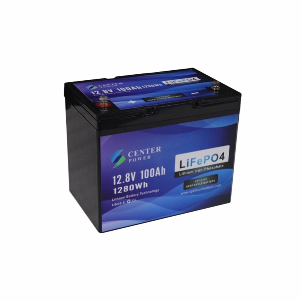 Center Power Lithium batteri 12volt 105Ah (Bluetooth + HEAT)