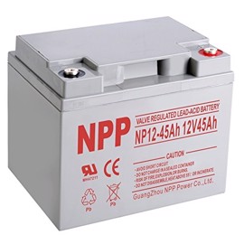 NPP Power 12 volts blybatteri 45Ah