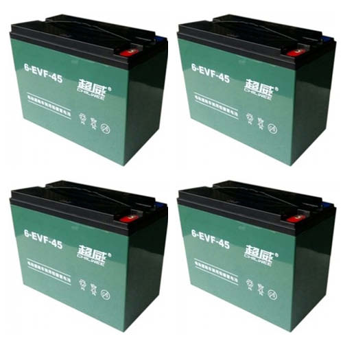 E Bike 48V/45Ah AGM batteripaket