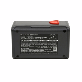 Gardena Smallcut 300-batteri på 1500 mAh (kompatibelt)