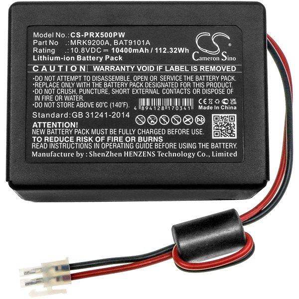 Batteri för Robomow , WOLF Garten och Cub Cadet robotgräsklippare 10400 mAh (kompatibel) 