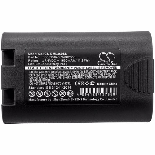 Dymo PL200 7,4V batteri 1600mAh