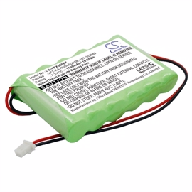 Visonic Powermaster 7,2V batteri 1500mAh