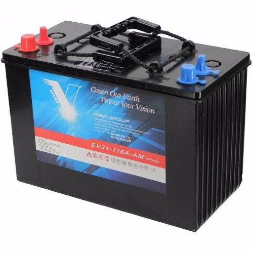 Vision EV31-115 12-volts AGM / Marine batteri 115 Ah