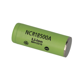 Panasonic NCR18500A Li Ion batteri 3,6V 2040mAh (Platt topp)