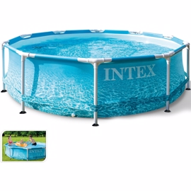 Intex oval family pool 4485 liter