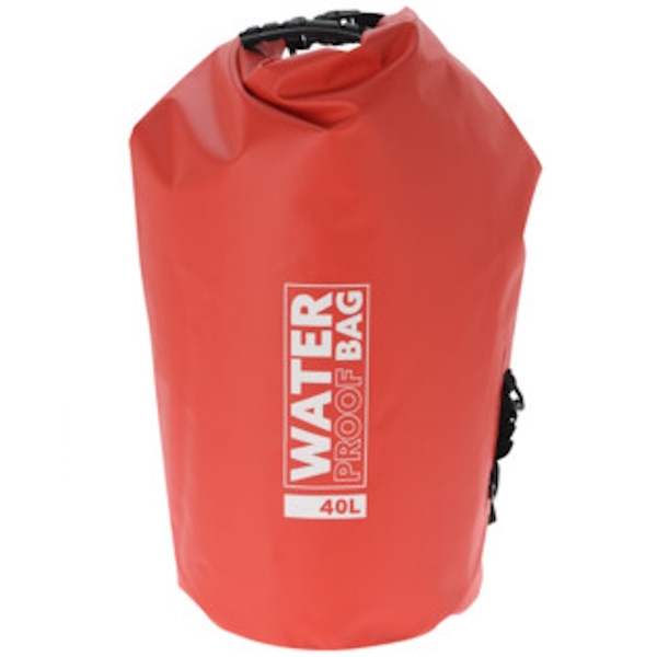 Dry bag 40 L. Röd