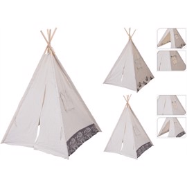 Teepee / Lektält Grå