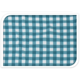 Picknickfilt rutigt mönster blå