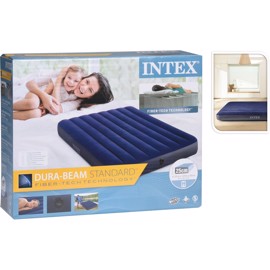 Intex luftmadrass dubbel (137x191x25cm)