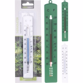 Pro Garden termometer för trädgården 17 cm – Vit eller Grön (Assorterad)