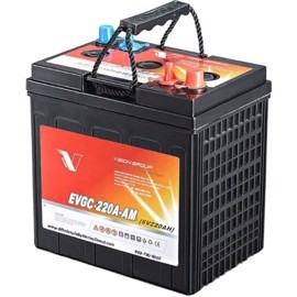 Vision EVGC220BAM 6v 220Ah AGM / Marint batteri