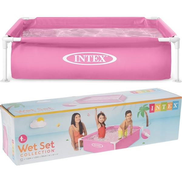 Intex Rosa Barnpool 342 liter 122 x 122 x 30 cm