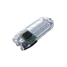 Nitecore Tube V2.0 Uppladdningsbar Nyckelringslampa 55 Lumen, Transparent