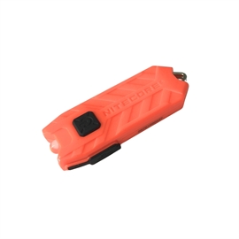 Nitecore Tube V2.0 Uppladdningsbar Nyckelringslampa 55 Lumen, Korallfärgad