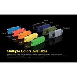 Nitecore Tube V2.0 Uppladdningsbar Nyckelringslampa 55 Lumen, Svart