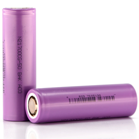 Bak N21700CG Li-Ion batteri 3,6 volt 5000mAh (Platt topp)
