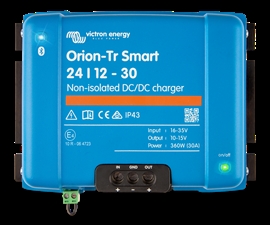 Victron Orion-TR Smart DC/DC-laddare, icke-isolerad 24v-12v 30A (12,2v-utgång)