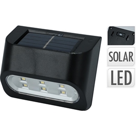 Solar LED vägglampa