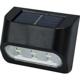 Solar LED vägglampa