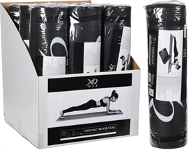 XQMax yogamatta i svart