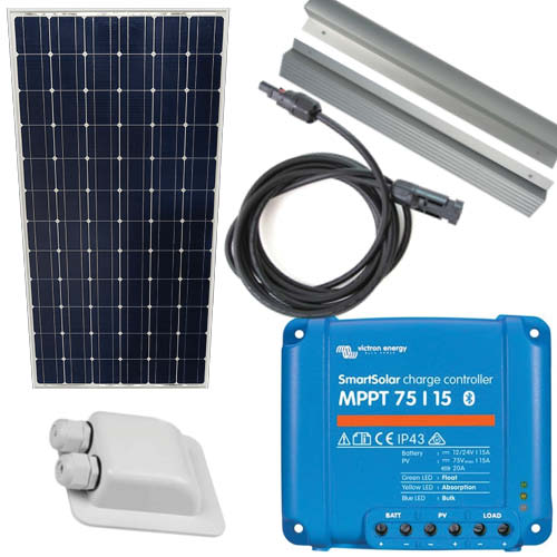 175W-12V Victron monokristallin solcellspaket