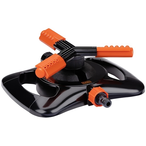 Black&Decker Vattensprinkler 3-armad