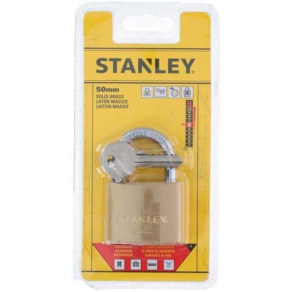 Stanley Hänglås 50 mm standardbygel