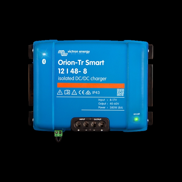 Victron Orion-TR DC/DC smart laddare 12v-48v 8A (48.2v utgång)