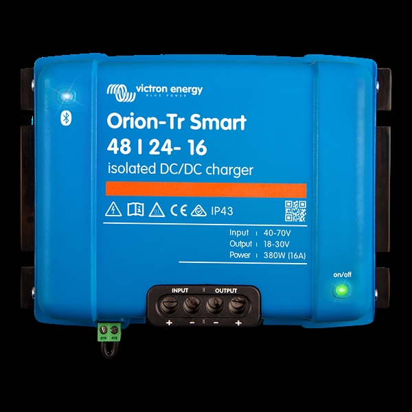Victron Orion-TR DC/DC smart laddare 48v-24v 16A (24.2v utgång)