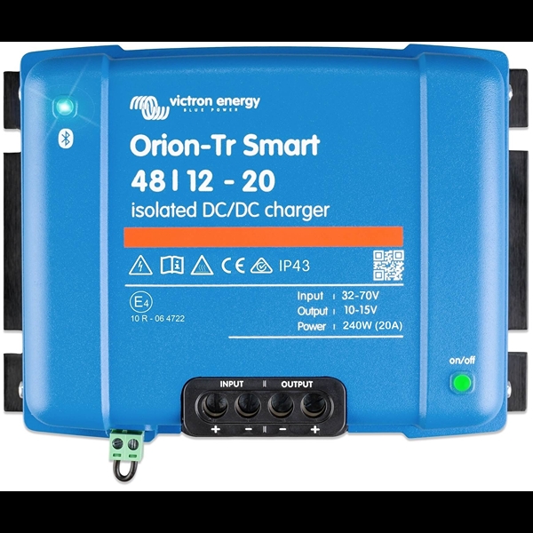 Victron Orion-TR DC/DC smart laddare 48v-12v 20A (12.2v utgång)