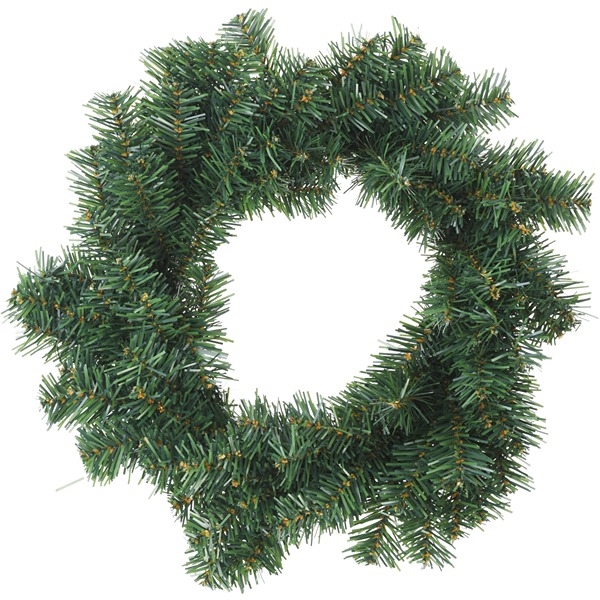 Klassisk Julkrans i Konstgjord Gran - 40 cm