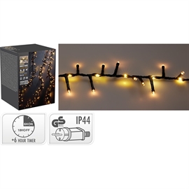 Snake LED-ljusslinga med Vattenfallseffekt 1060 LED 15 m, Varmvit