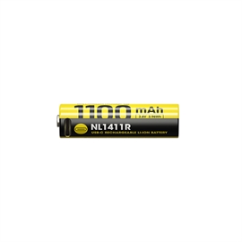 Nitecore 14500 NL1411R 1100mAh Li Ion-batteri - USB-C Uppladdningsbart 