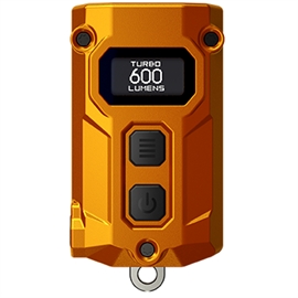 Nitecore TINI3 Nyckelringsficklampa 600 lumen, Orange