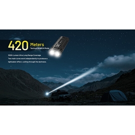 Nitecore EDC37 Uppladdningsbar LED-ficklampa 8000 Lumen