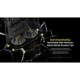 Nitecore EDC37 Uppladdningsbar LED-ficklampa 8000 Lumen